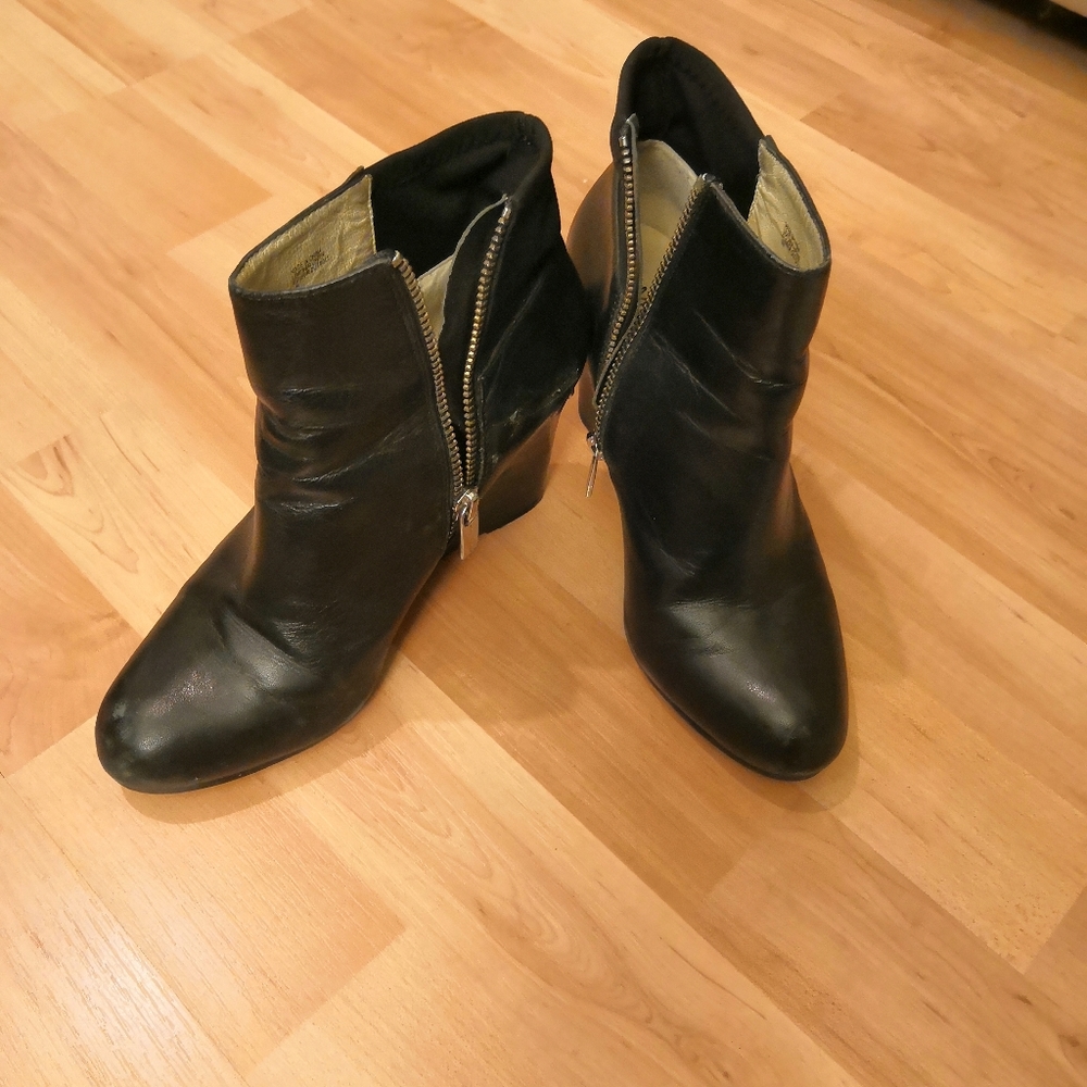 Michael Kors wedge heel booties